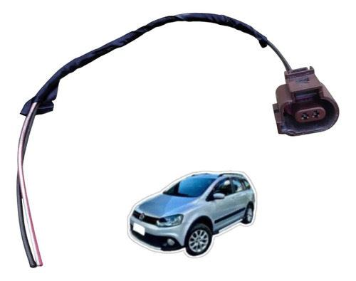 Chicote Plug Do Motor Acionador Da Fechadura Estepe Crossfox