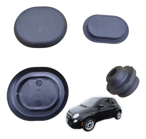 Borracha Vedação Carroceria Fiat 500 Cult 2012 A 2015