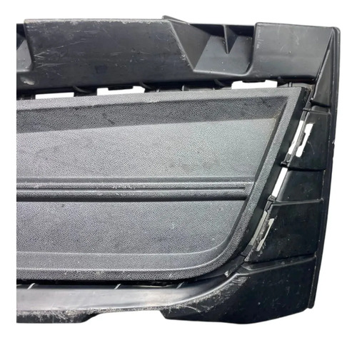 Moldura Grade Farol Milha Direito Vw Polo Virtus 2018 2022 Preto Direito - Imagem 3