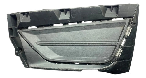 Moldura Grade Farol Milha Direito Vw Polo Virtus 2018 2022 Preto Direito - Imagem 6
