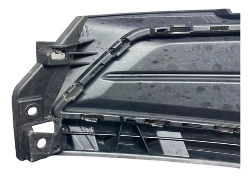 Moldura Grade Farol Milha Direito Vw Polo Virtus 2018 2022 Preto Direito - Imagem 8