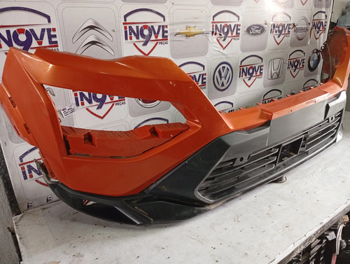 Para-choque Dianteiro Renault Kardian Original Com Detalhes Vermelho - Imagem 4
