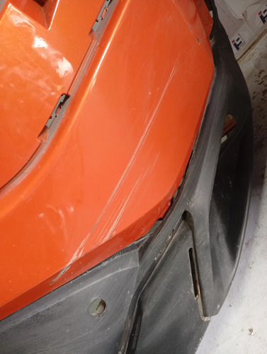 Para-choque Dianteiro Renault Kardian Original Com Detalhes Vermelho - Imagem 8