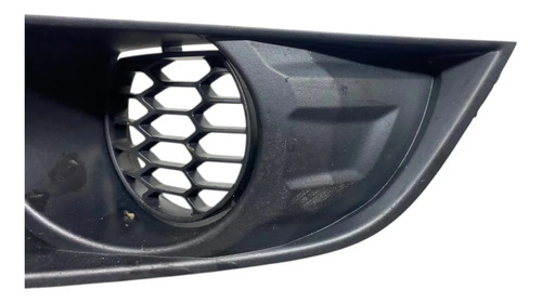 Moldura Grade Farol De Milha Direito Ford Ranger 2016 2019 Preto Direito - Imagem 4