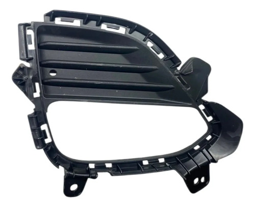 Moldura Grade Farol Milha Esquerdo Hyundai Creta 2018 2021 Preto Esquerdo - Imagem 2