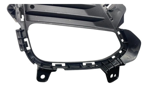 Moldura Grade Farol Milha Esquerdo Hyundai Creta 2018 2021 Preto Esquerdo - Imagem 3
