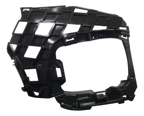 Suporte Farol Milha Direito Volkswagen T-cross 2020 2024 Oem Preto Direito