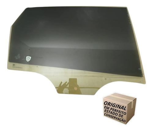 Vidro Porta Traseira Direita Vw - Nivus Polo Virtus - Imagem 2