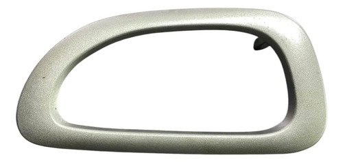 Moldura Maçaneta Dianteira Direita Peugeot 307 2007 2012 Oem Prateado Dianteira