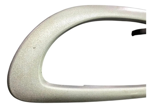 Moldura Maçaneta Dianteira Direita Peugeot 307 2007 2012 Oem Prateado Dianteira - Imagem 2