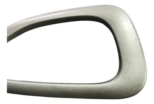 Moldura Maçaneta Dianteira Direita Peugeot 307 2007 2012 Oem Prateado Dianteira - Imagem 4
