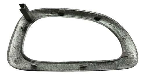 Moldura Maçaneta Dianteira Direita Peugeot 307 2007 2012 Oem Prateado Dianteira - Imagem 5