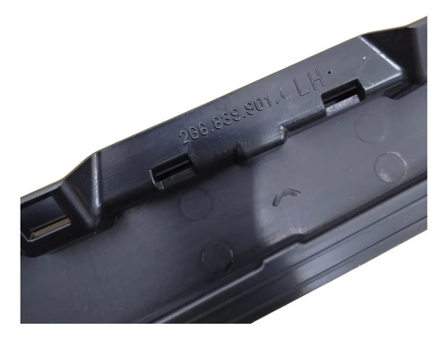 Friso Da Porta Traseira Esquerda Polo Virtus Nivus 2g6839901 Preto - Imagem 6