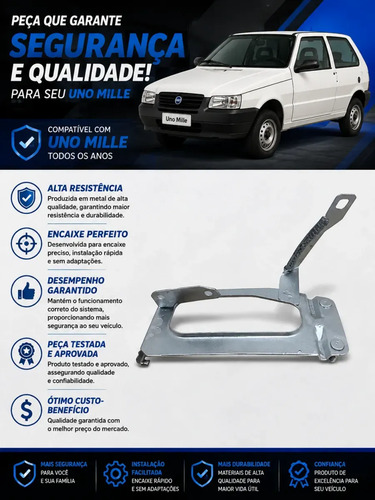 Suporte Modulo Injeção Fiat Uno Mille 2009 - Imagem 3