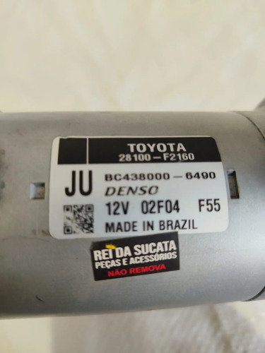 Motor De Arranque Corolla 2.0 2020 Até 2024 - Imagem 3
