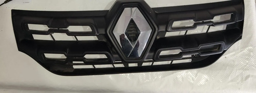 Grade Kwid 2017/2020 Preta Cor Preto Com O Emblema Preto - Imagem 3