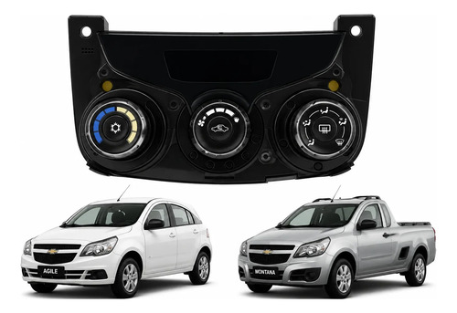 Comando Controle Ar Condicionado Chevrolet Agile 2012 A 2019 - Imagem 1