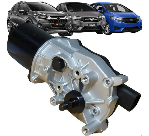 Motor Limpador Parabrisa Dianteiro Honda City 2009/2013 - Imagem 1