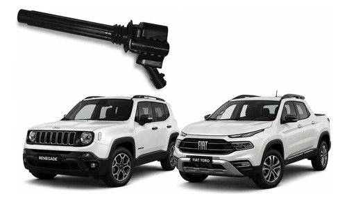 Bobina De Ignição Toro Renegade 1.8 16v Flex 2015 A 2021 - Imagem 1