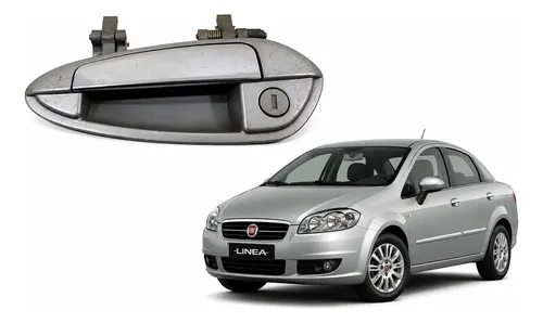 Maçaneta Externa Motorist Fiat Linea/punto 08/16 - 735399597 Branco Kalah Traseira