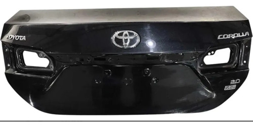 Tampa Porta Malas Toyota Corolla 2015 A 2019 Preto Prime - Imagem 2