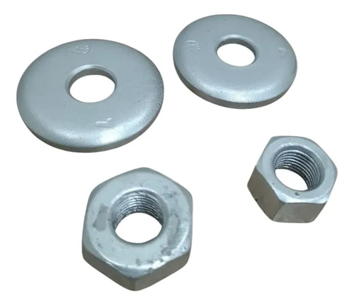 Par Porca Do Braço Tensor Diant. Para Fiat Uno 1.0 8v 2009 Prata