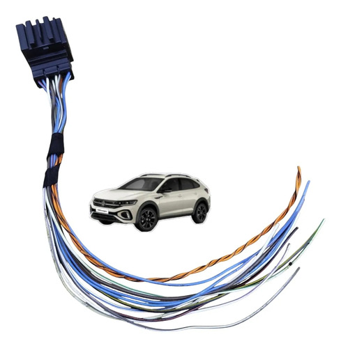 Plug Conector Retrovisor Elétrico Direito Vw Nivus 2026