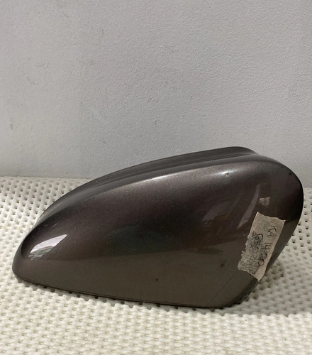 Capa Retrovisor Ford Ka 2015/2022 Prata Esquerdo Motorista O Prateado