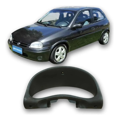 Moldura Painel Instrumento Corsa Gl 1.6 1994/99 Preto Origin Preto