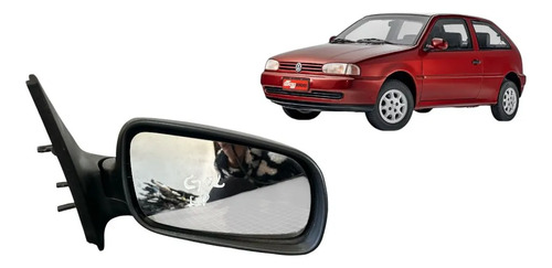 Retrovisor Gol Bola G2 95 96 97 98 99 Bola 2 Porta Original - Imagem 4