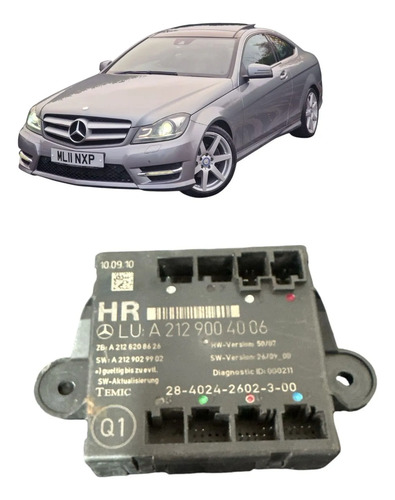 Módulo Porta Traseira Direita Mercedes C180 2011/12 Original - Imagem 6