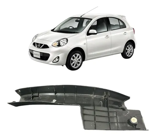 Soleira Interna Porta Traseira Esquerda Nissan March 14 1.6 Cinza-escuro - Imagem 5
