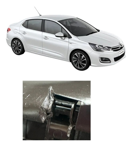 Trava Guia Banco Traseiro Citroen C4 2008/2011 9674779780 - Imagem 4
