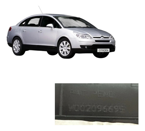 Painel Instrumento Digital Citroën C4 Palhas 2007/2012 Origi Preto
