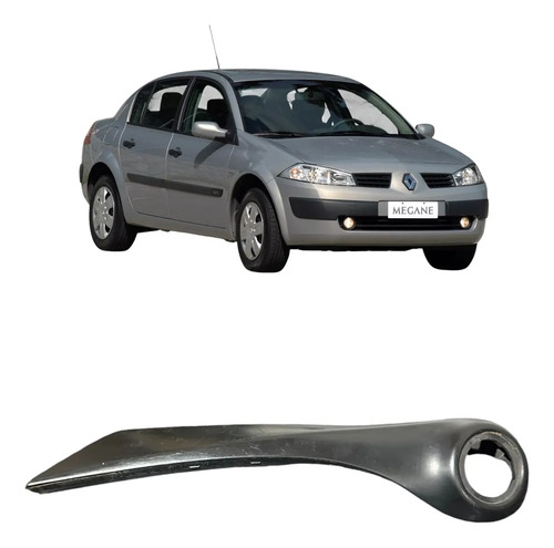 Moldura Botão Retrovisor Direito Renault Megane 2009 Origina