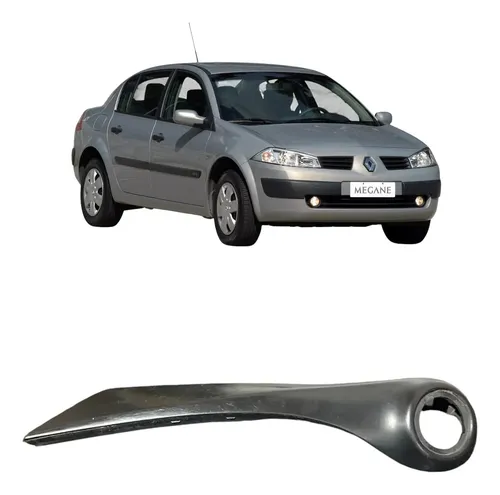 Moldura Botão Retrovisor Direito Renault Megane 2009 Origina - Imagem 5