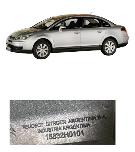 Acabamento Externo Coluna Direita C4 Palhas 2008/2012 Origin - Imagem 10