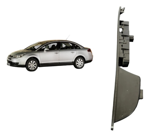 Moldura Botão Porta Citroen C4 Dianteira Direita 9660609877 Cinza - Imagem 2