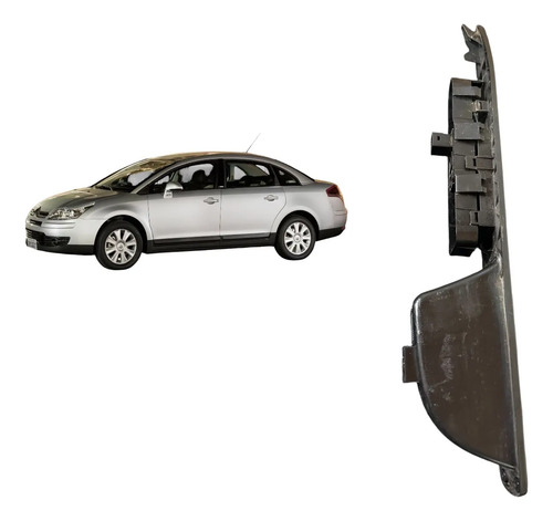 Moldura Botão Porta Citroen C4 Dianteira Direita 9660609877 Cinza - Imagem 6