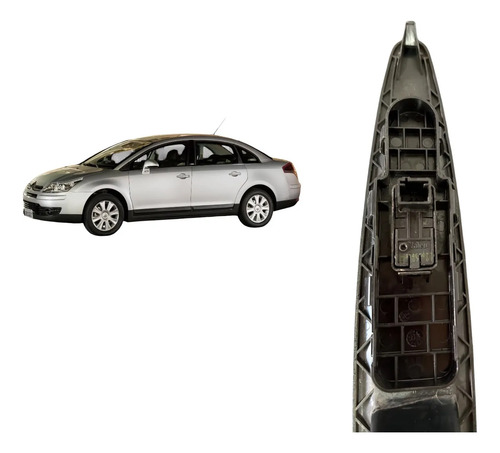 Moldura Botão Porta Citroen C4 Dianteira Direita 9660609877 Cinza - Imagem 8