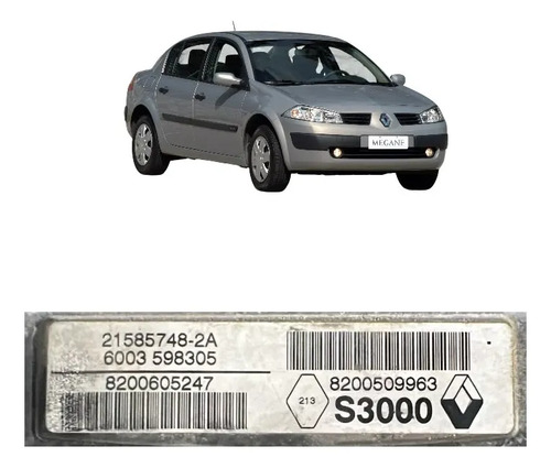 Modulo Injeção Renalt Megane 1.6 16v 2007 2008 2009 2011 - Imagem 4