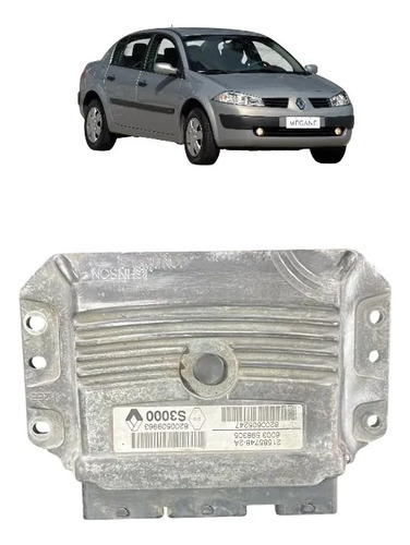 Modulo Injeção Renalt Megane 1.6 16v 2007 2008 2009 2011 - Imagem 1
