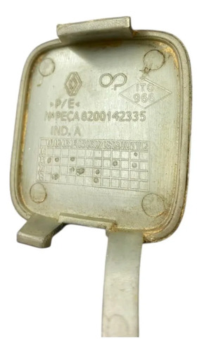 Tampa Reboque Traseira Renault Megane 2007 2012 Original Preto - Imagem 6