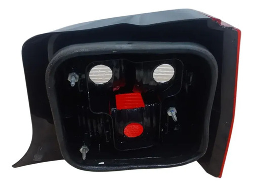 Lanterna Traseira Esquerda Uno Flex 2004 A 2013 Esquerdo/motorista Vermelho - Imagem 5