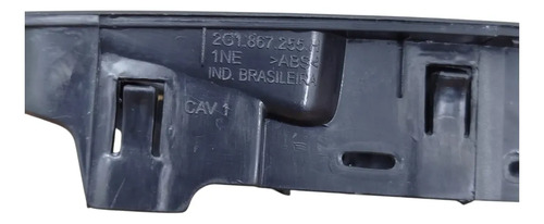 Moldura Dianteira Esquerda Botão Vidro Vw Nivus 2018-2026 - Imagem 5