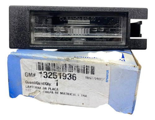 Lanterna Luz De Placa Gm Agile Cobalt Montana Cruze 13251936
