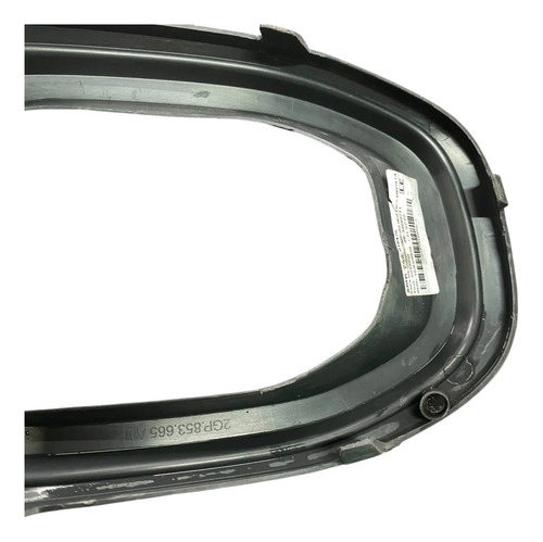 Moldura Farol Milha Esquerda Volkswagen T-cross 2018 2022 Preto Esquerdo - Imagem 9