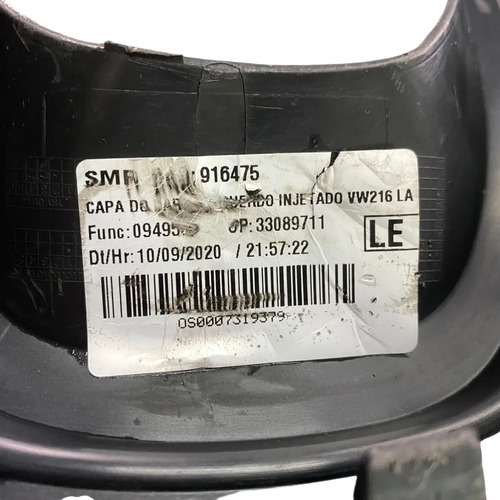 Moldura Farol Milha Esquerda Volkswagen T-cross 2018 2022 Preto Esquerdo - Imagem 10