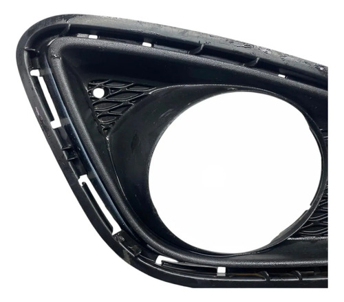 Grade Moldura Farol Milha Direito Hyundai Hb20 2012 2015 Oem Preto Direito - Imagem 4