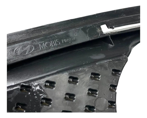 Grade Moldura Farol Milha Direito Hyundai Hb20 2012 2015 Oem Preto Direito - Imagem 6